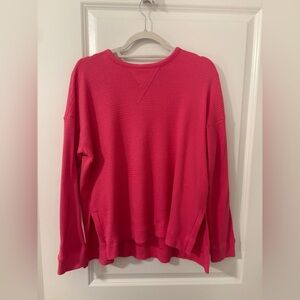 American Eagle Outfitters Pink Knit Top